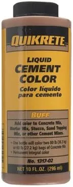 Quikrete - 1317-02 - Liquid Cement Color 10 oz Buff