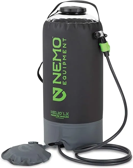 Nemos Helio LX Pressurized Camp Shower