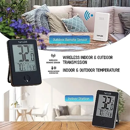 Taylor Indoor/outdoor Digital Thermometer With Remote