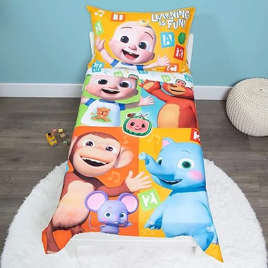 Coco melón 4 PC Toddler Bedding Set