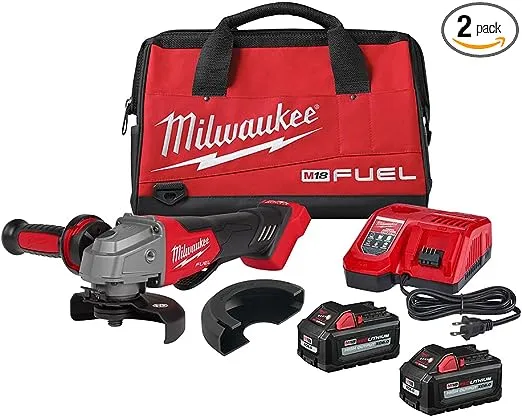 Milwaukee 2880-22 M18 Fuel 4-1/2 inch / 5 inch Grinder Paddle Switch No-Lock Kit