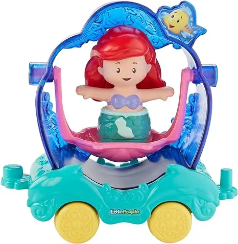 Fisher-Price Little People Disney Princess, Parade Floats (Ariel & Flounder's Float)