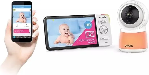 VTech Digital 5" Video Monitor Fixed FHD with Remote Access