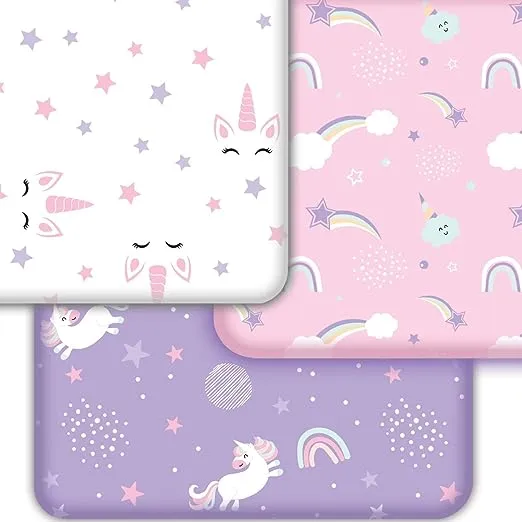 Grow Wild Unicorn Crib Sheets