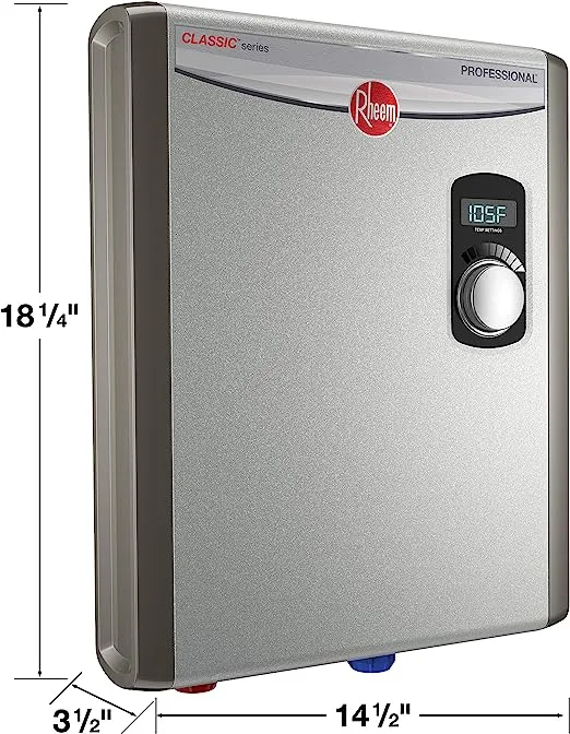 Rheem Electric Tankless Water Heater RTEX-18