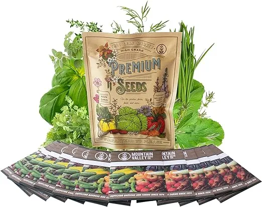 Culinary Herb Assorted Seed Pack - 12 Pack