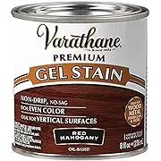 Varathane Premium Gel Stain Oil Based Red Mahogany 1/2 Pint