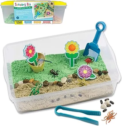  Sensory Bin: Ice Cream Shop Playset - Toddler Learning Toys for Kids Ages 3 