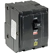 Square D QO3100 3 Pole Circuit Breaker