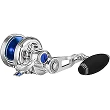 GOMEXUS Slow Pitch Jigging Reel 6.3:1 High Retrieve Lever Drag Left and Right Hand Reel SX450