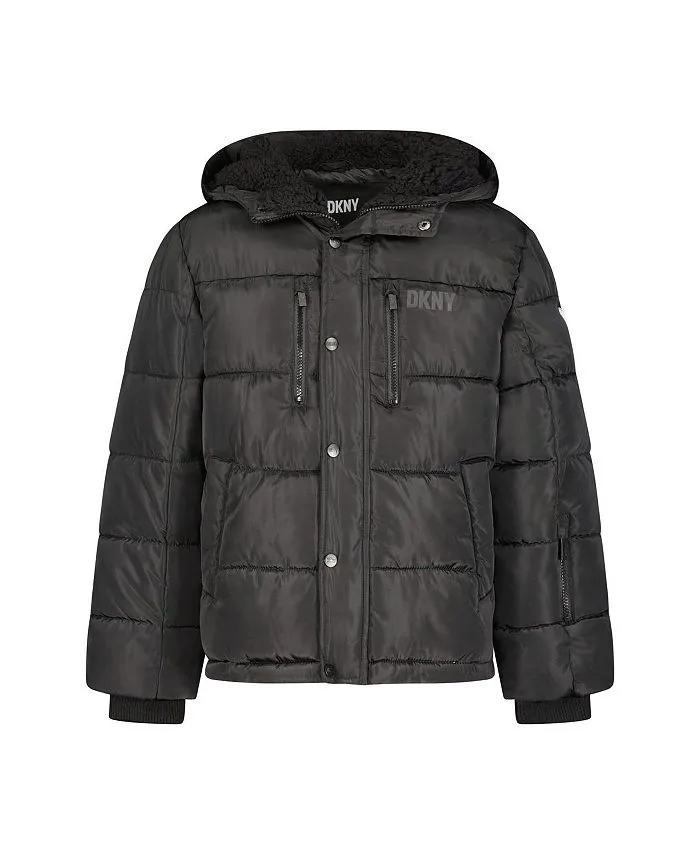 DKNY Boys Heavyweight Puffer Jacket