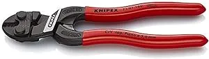 Knipex CoBolt® S Compact Bolt Cutters black atramentized, plastic coated 160 mm 71 01 160