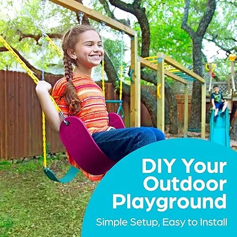 Jungle Gym Kingdom Playground Swing Set