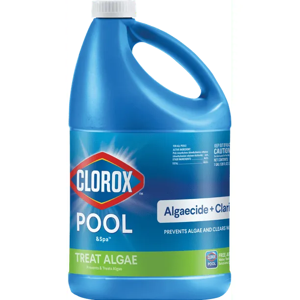 Clorox Pool&Spa Algaecide + Clarifier, 1 gal