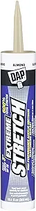 DAP 7079818717 Extreme Stretch Elastomeric Sealant, Almond, 10 Ounces