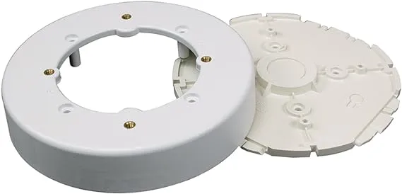 Wiremold - NMW4 - White Round Fixture Box