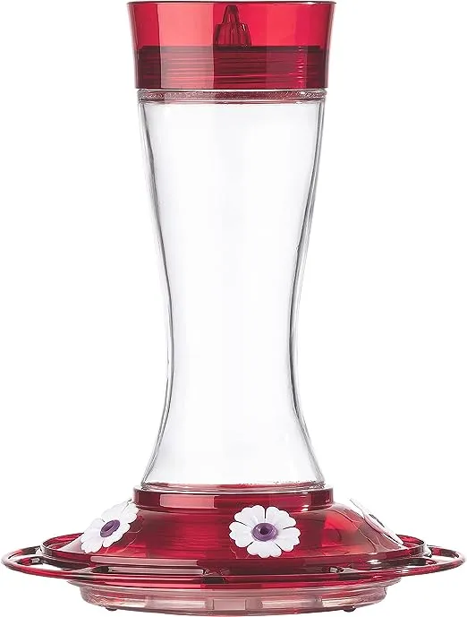 Classic Brands Garnet Hummingbird Feeder, Red, 20 oz