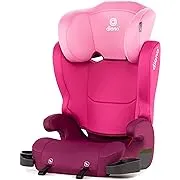 Diono Cambria 2 XL 2022, Dual Latch Connectors, 2-in-1 Belt Positioning Booster Seat, High-Back to Backless Booster with Space and Room to Grow, 8 Years 1 Booster Seat, Pink