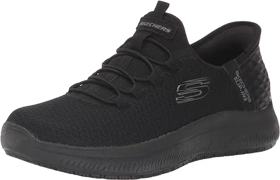 Skechers Work Slip-ins: Summits SR-Enslee 6 Women's Black Shoe