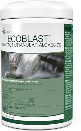 Aquascape EcoBlast 29313 Granular Algaecide for Pond, Waterfall, and Stream Features, 7 Pounds