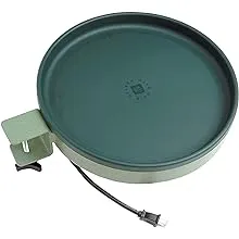 Farm Innovators Model GBD-75 3-In-1 Heated Birdbath, 75-Watt, Green