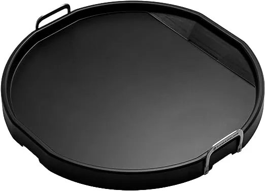 Kamado Joe KJ15094522 Karbon Steel Griddle for Classic Joe Grills, Black