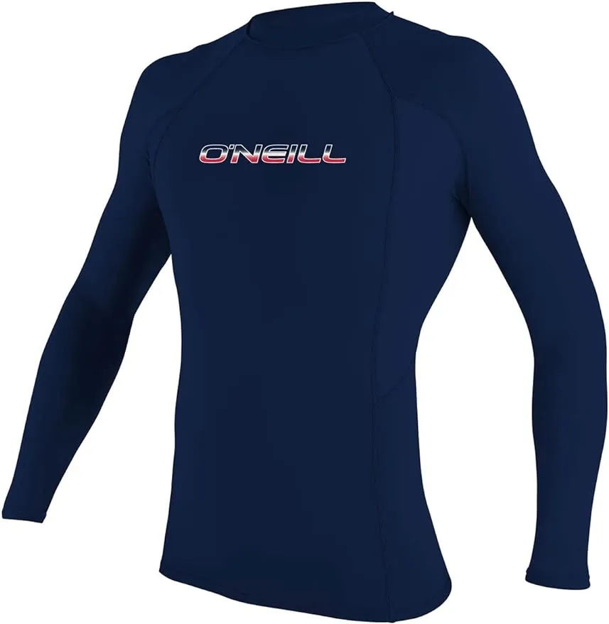 O'Neill Men's Basic Skins UPF 50+ Long Sleeve Rash Guard