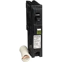 Square D HOM115CAFIC Homeline Arc Fault Breaker, 15 Amp