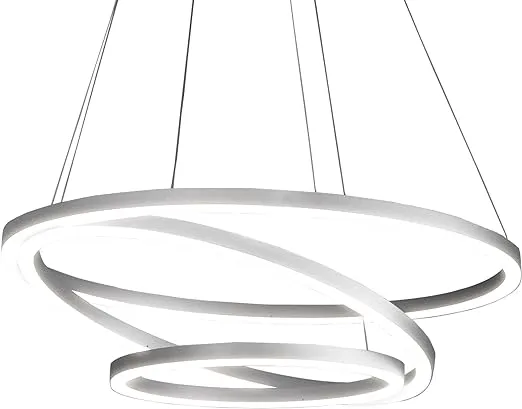 Tania Trio Adjustable Modern Circular LED Pendant