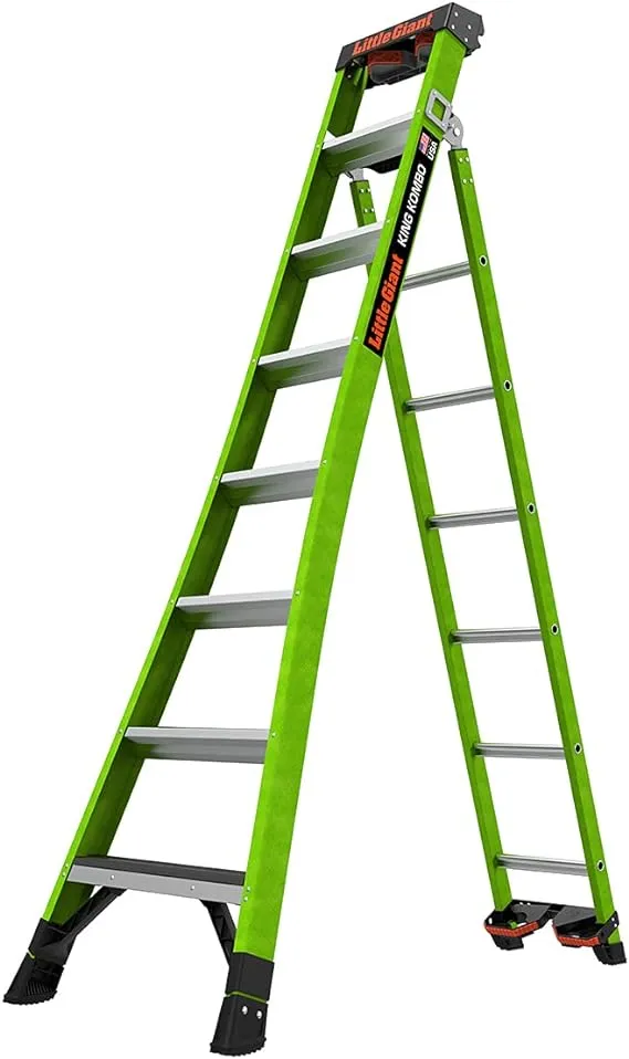 Little Giant King Kombo Industrial 3-in-1 Ladder 8ft