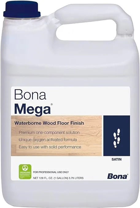 Bona Mega Wood Floor Finish Satin 1 Gallon