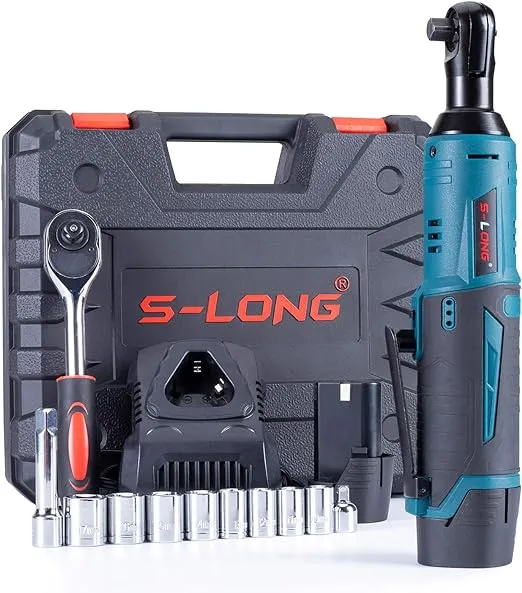 S-LONG Cordless Ratchet Wrench Set SL5808