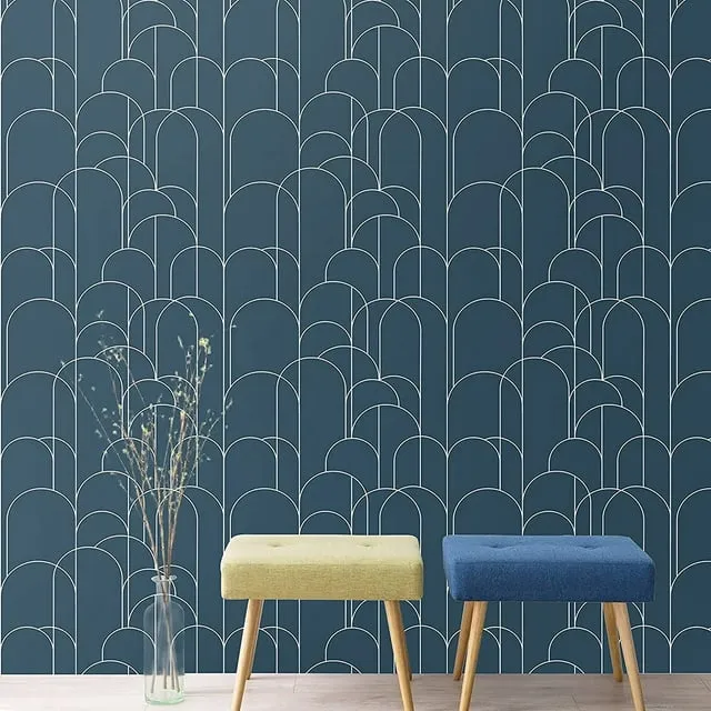 Wallpaper Peel and Stick: Removable Self Adhesive Wallpaper (17.5x118 inch)