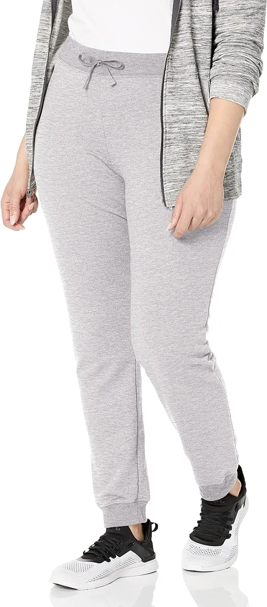 Fruit of The Loom Women's Athleisure Essentials French Terry Jogger, Size: XXL, Gray