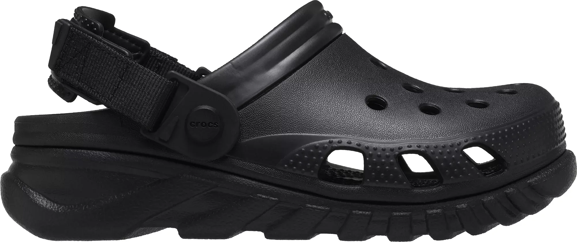 Crocs Junior Duet Max II Clog - Black - Size - 4