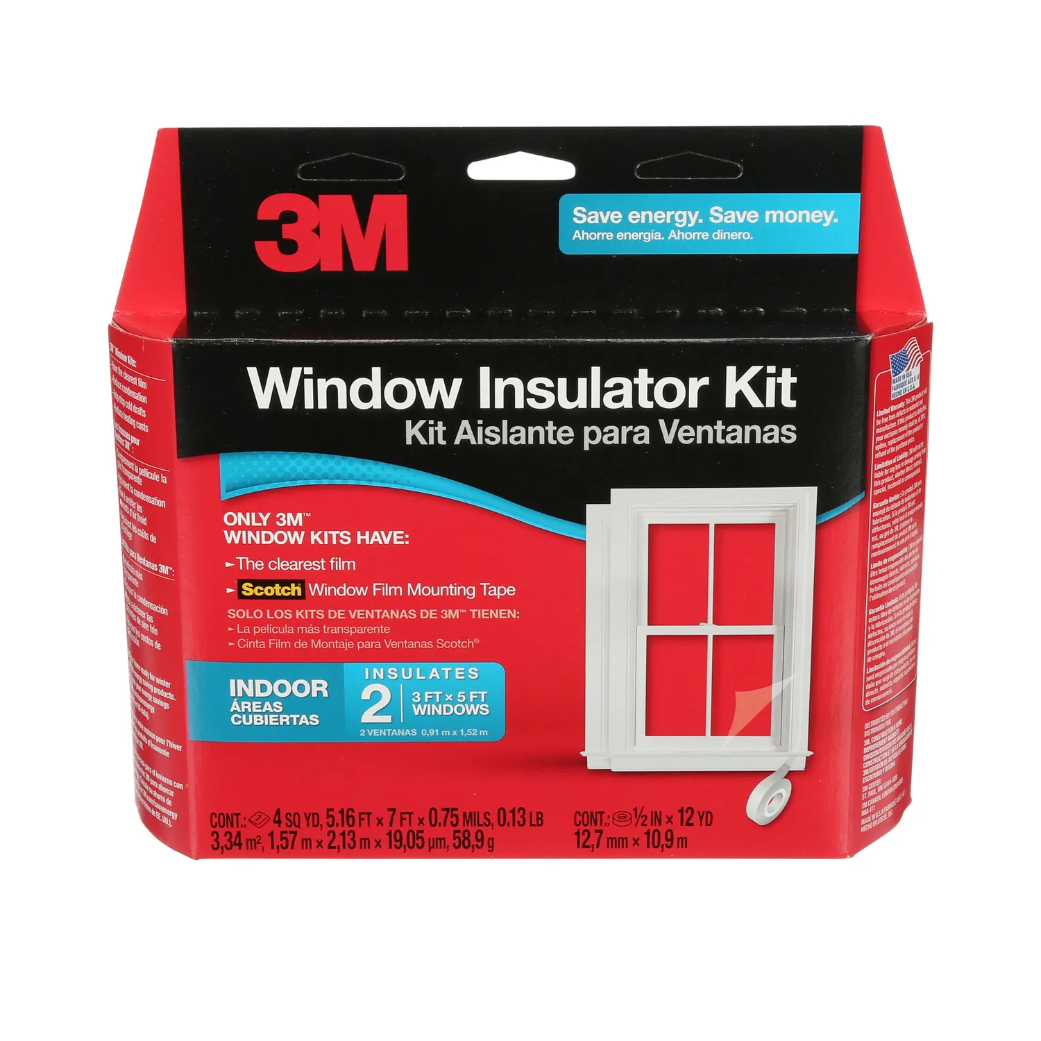 3M Indoor Window Insulator Kit