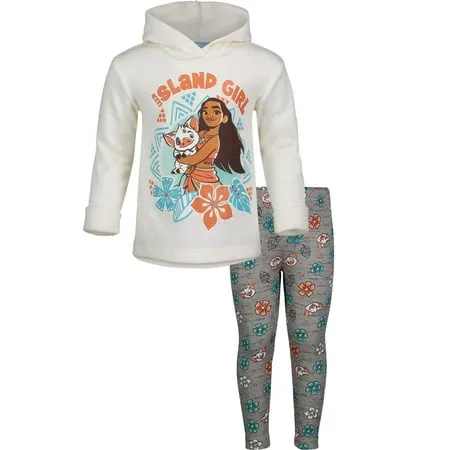 Kid Disney Moana Pullover Hoodie and Leggings Outfit Set Infant to