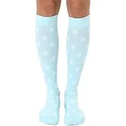 Living Royal Daisy Women's 15-20 mmHg Moderate Compression Socks