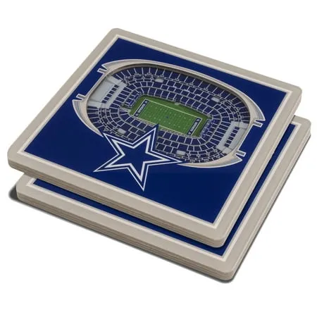 3D NFL Stadium Coaster Set - Dallas Cowboys