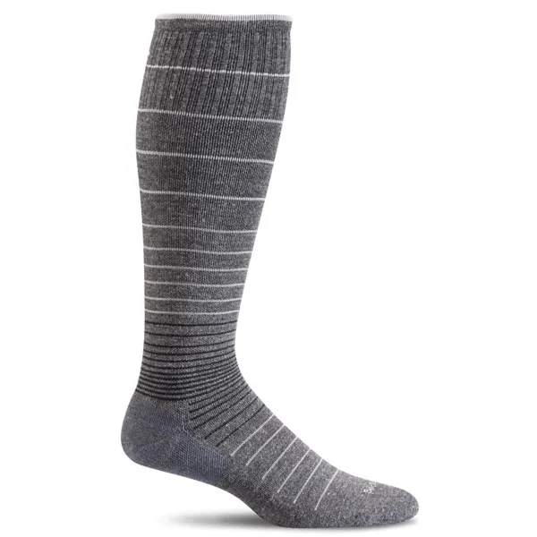 Women's Goodhew/Sockwell Circulator Moderate Graduated Compression Knee High Socks S/M Charcoal