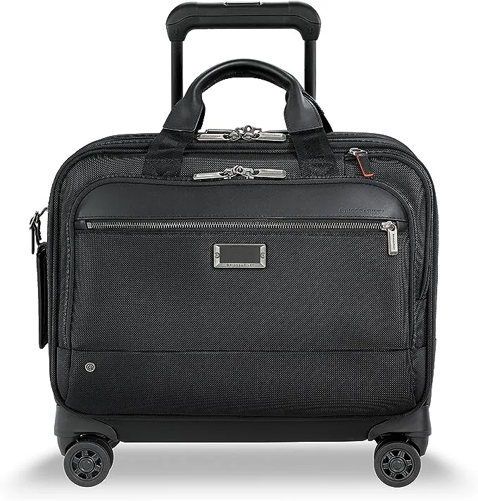 Briggs & Riley @ Work Rolling Briefcase, Black, Medium