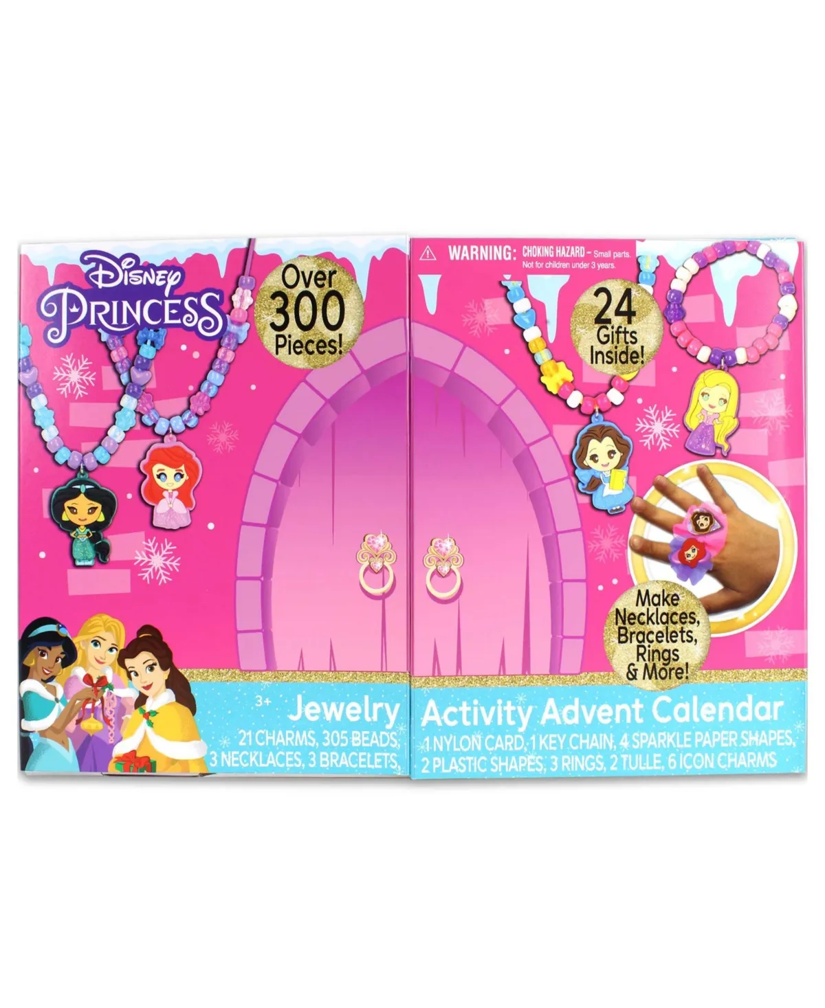 Disney Princess Jewelry Activity Advent Calendar