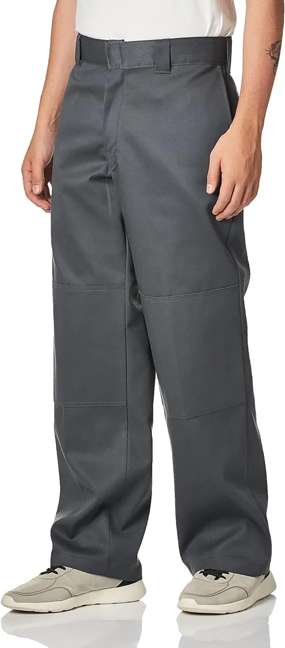 Dickies Men s FLEX Loose Fit Double Knee Work Pants  Charcoal Gray  30 x 30