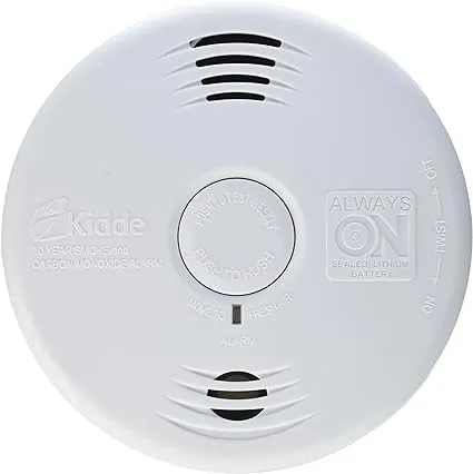 Kidde 21026065 Smoke & Carbon Monoxide Alarm with Voice Warning 