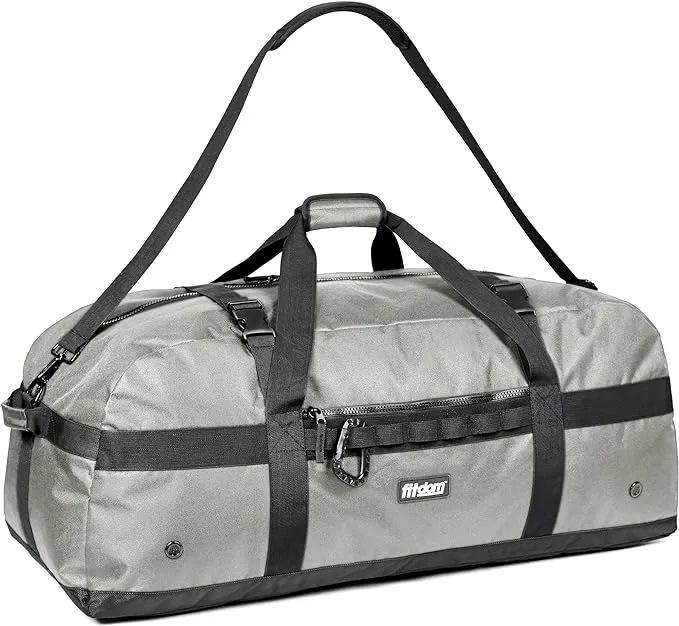 Fitdom 130L 36" Heavy Duty Extra Large Sports Gym Equipment Travel Duffle Bag w ...