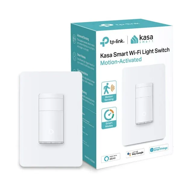 TP-Link Kasa Smart Motion-Activated Wi-Fi Dimmer Switch