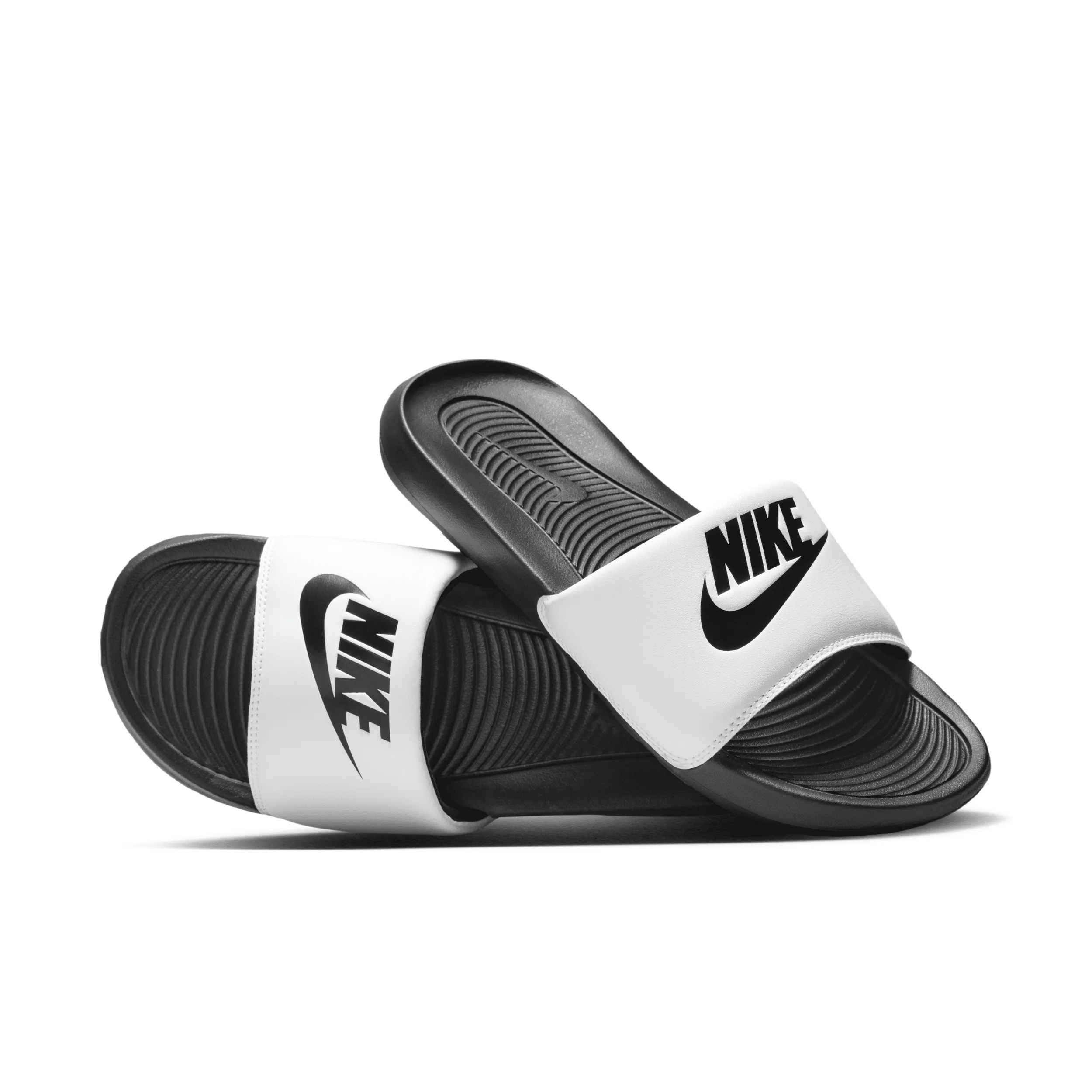 Nike Nike Victori One Slide Blanca Negra