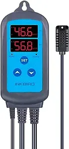 Inkbird Digital Humidity Controller Pre-Wired Outlet Dual Stage