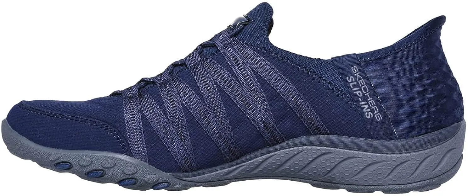 Skechers Women's Breathe Easy-Roll with Me Sneaker