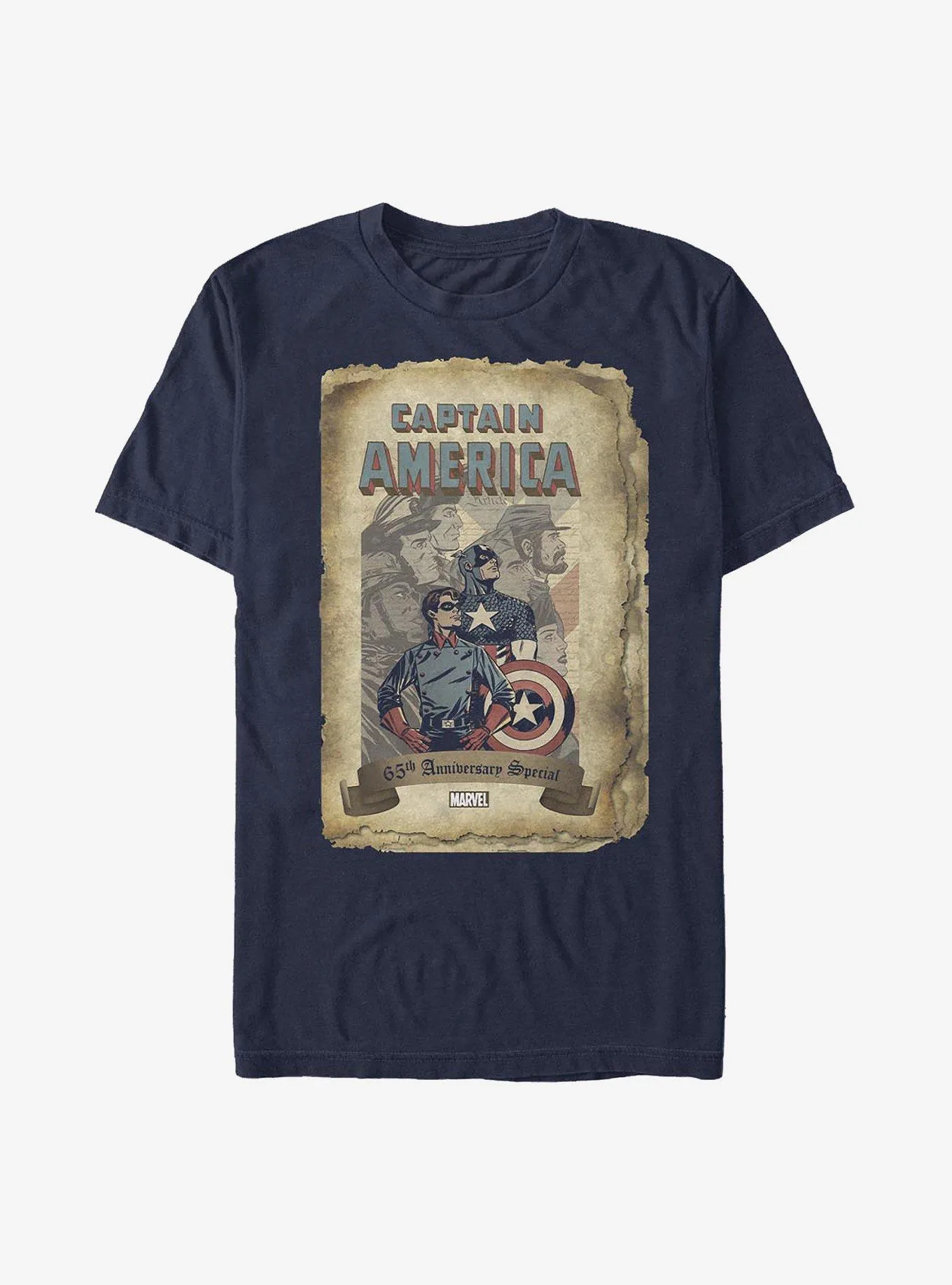 Marvel Captain America Old Western T-Shirt | Hot Topic